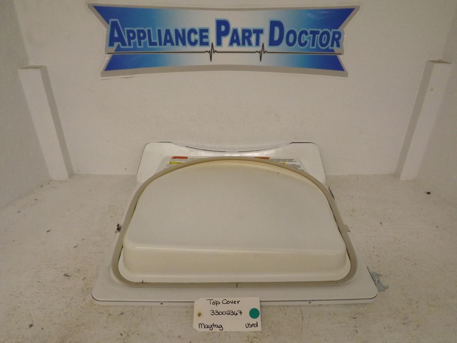 Maytag Dryer 33002367 Top Cover Used Maytag Dryer 33002367 Top Cover Used